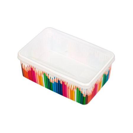 Лоток для мелочей малый Карандашница с крышкой Plastic Republic, цвет: белый, BQ2254КА  (Цены)