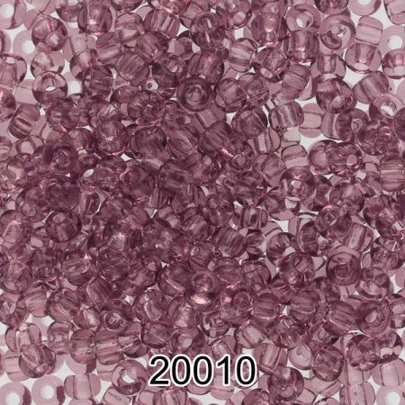 Бисер Чехия круглый 311-19001 2,3 мм 10/0, 50 г, цвет: 20010 светло-лиловый, 311-19001_20010-10  (Цены)