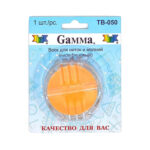 Воск для ниток, 5х5 см, Gamma, TB-050  (Цены)