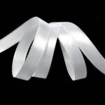 Лента атласная 6 мм, 27 м, цвет: белый, L-06-001  (Цены)