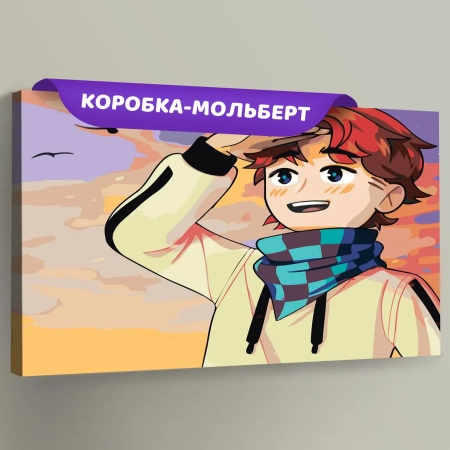 Картина по номерам «Стример Лололошка MrLololoshka, Майнкрафт», EVEE-art-0333  (Цены)