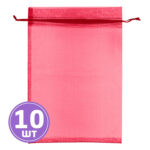 Подарочные мешочки, 20×30 см, 10 шт., 01 красный, Stilerra, BAGO-3-01  (Цены)