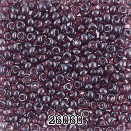 Бисер Чехия круглый 331-19001 2,3 мм 10/0, 50 г, цвет: 26060 сливовый, 331-19001_26060-10  (Цены)