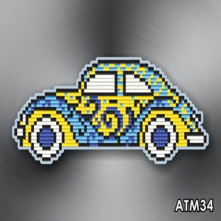 Алмазная вышивка магнит «Машинка», АТМ34  (Цены)