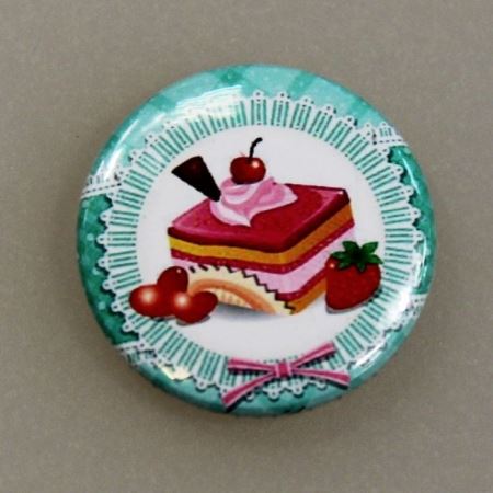 Магнитная игольница «Розовое пирожное», м020  (Цены)